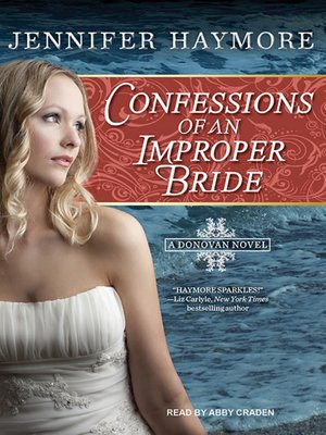 cover image of Confessions of an Improper Bride